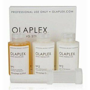 OLAPLEX Traveling Stylist Kit All Hair Type 1 & 2 (2), 3.3 fl AUTHENTIC